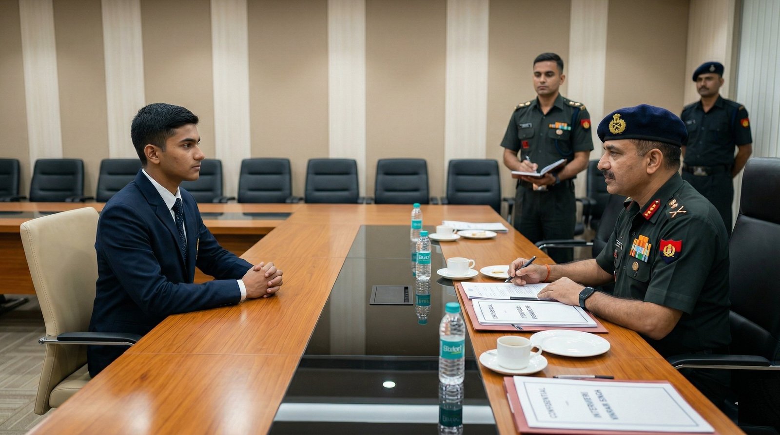SPI Interview — Student facing Military Selection Panel